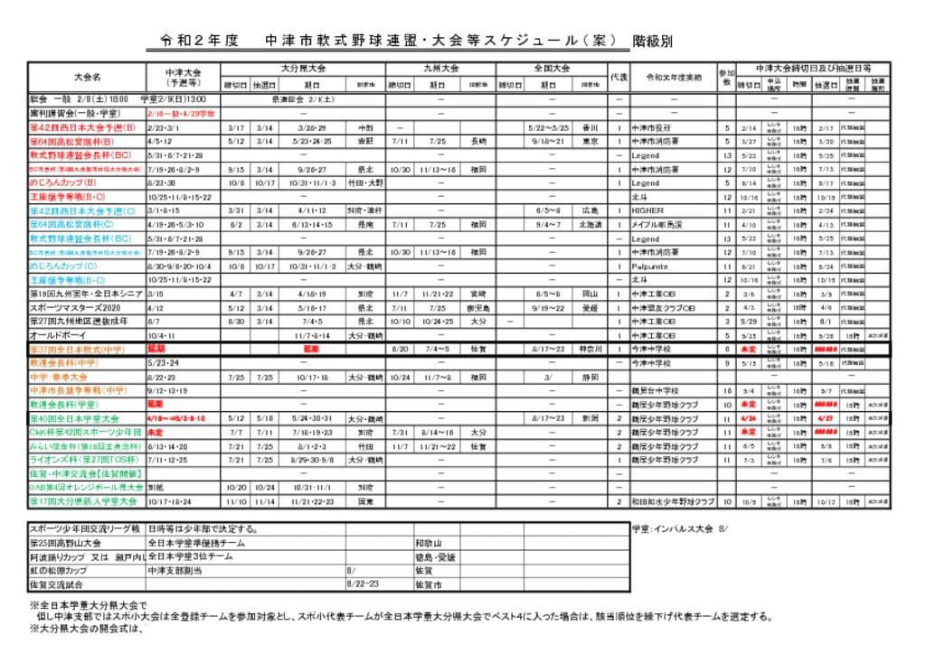 ２０２０年度大会日程表➅（全日本中学延期04.06 )のサムネイル